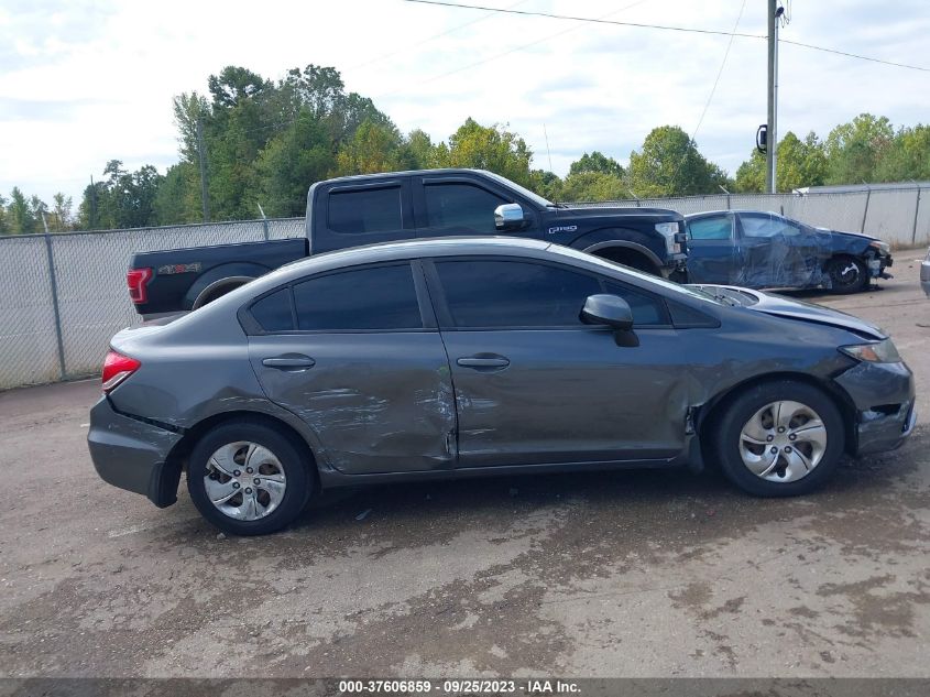 2013 HONDA CIVIC SDN LX - 2HGFB2F5XDH594537