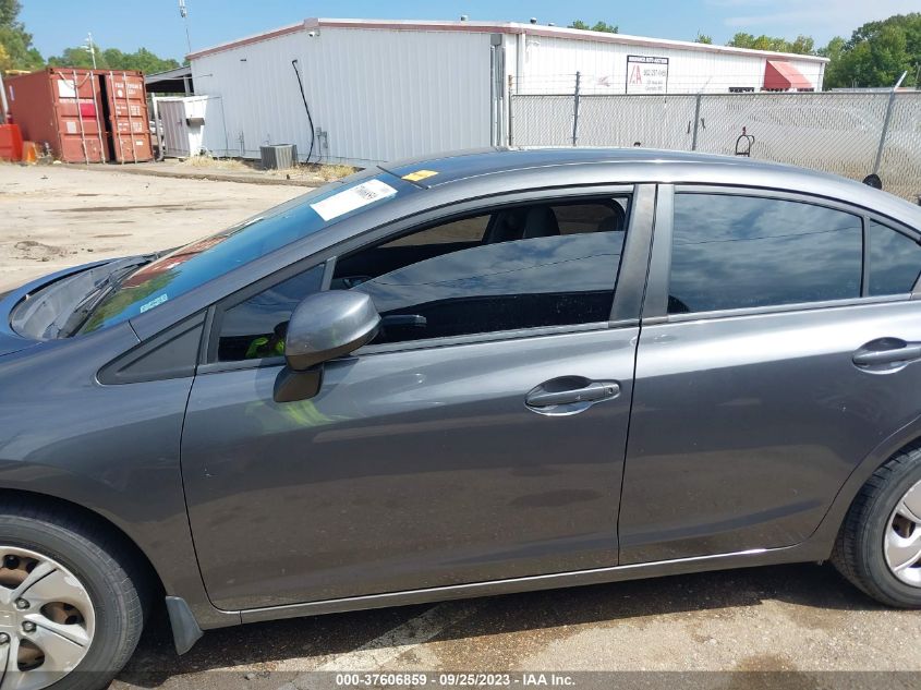 2013 HONDA CIVIC SDN LX - 2HGFB2F5XDH594537