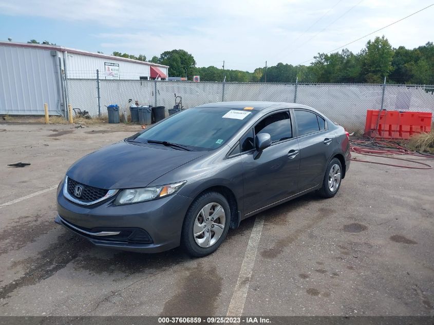 2013 HONDA CIVIC SDN LX - 2HGFB2F5XDH594537