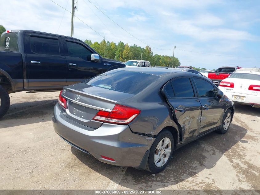2013 HONDA CIVIC SDN LX - 2HGFB2F5XDH594537