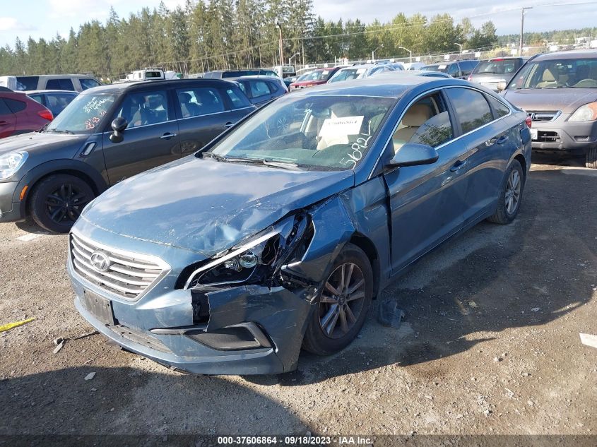 2017 HYUNDAI SONATA SE - 5NPE24AF1HH595692