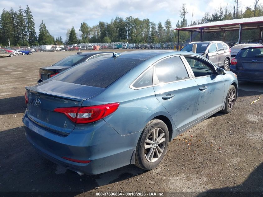 2017 HYUNDAI SONATA SE - 5NPE24AF1HH595692