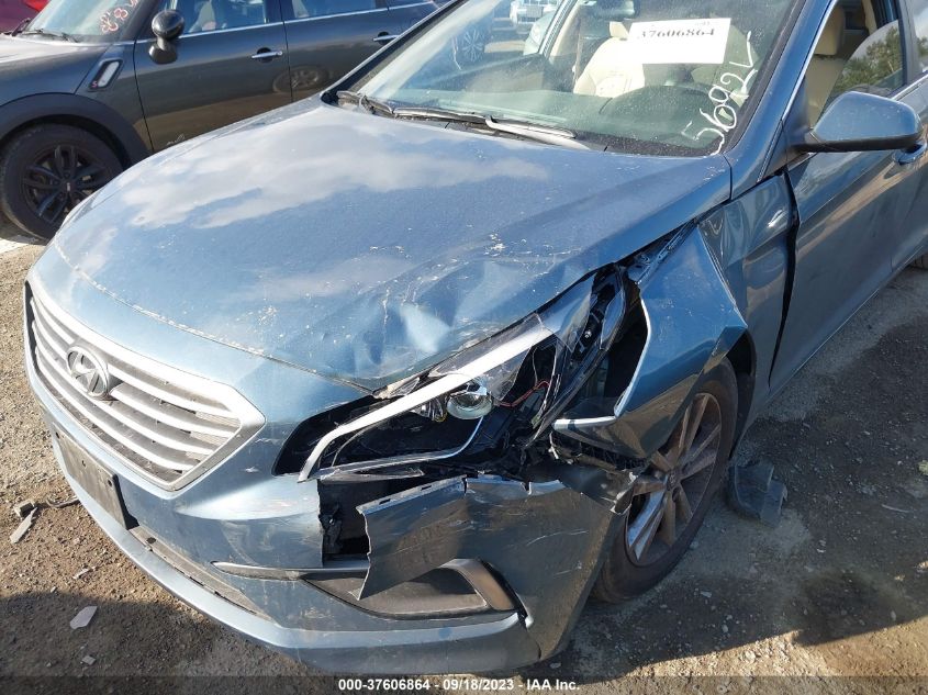 2017 HYUNDAI SONATA SE - 5NPE24AF1HH595692