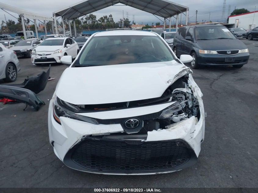 VIN 5YFEPMAE2MP197364 2021 TOYOTA COROLLA LE