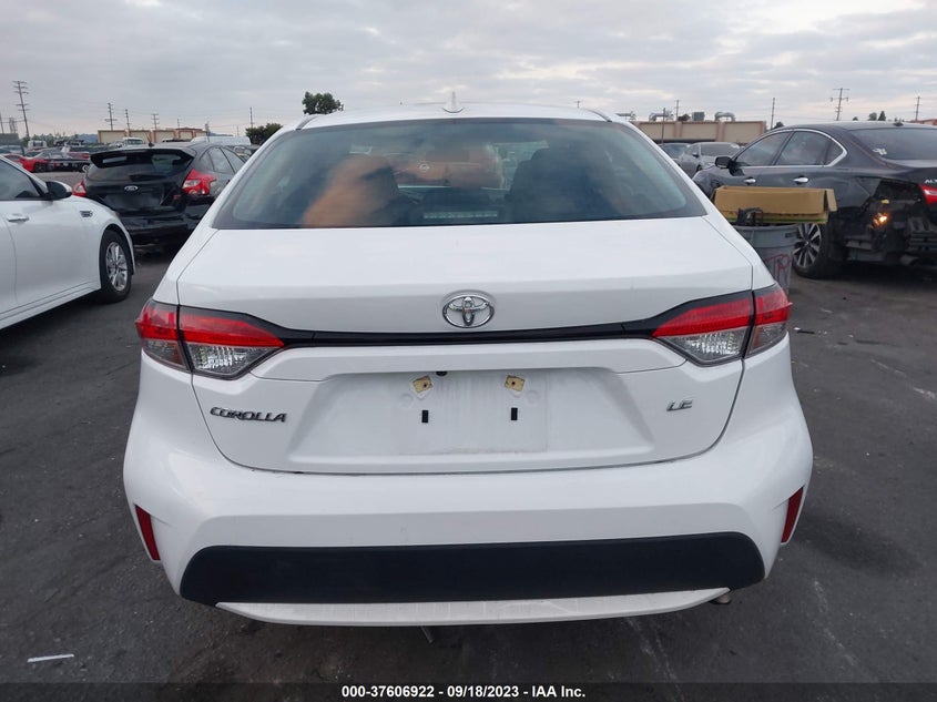 VIN 5YFEPMAE2MP197364 2021 TOYOTA COROLLA LE