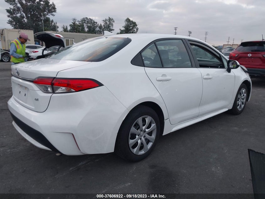 VIN 5YFEPMAE2MP197364 2021 TOYOTA COROLLA LE