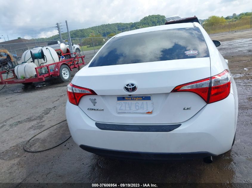2014 TOYOTA COROLLA L/LE/S/S PLUS/LE PLUS - 2T1BURHE3EC049711