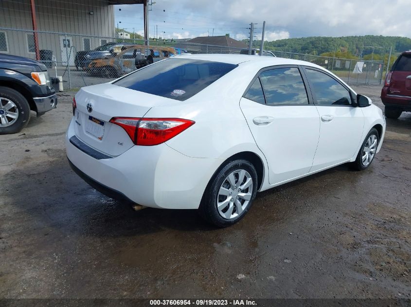 2014 TOYOTA COROLLA L/LE/S/S PLUS/LE PLUS - 2T1BURHE3EC049711