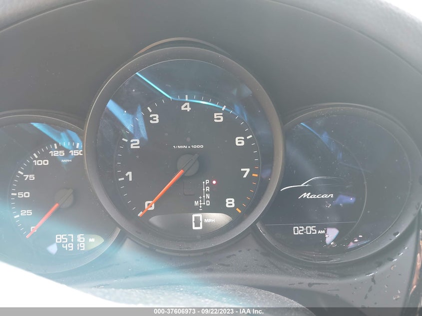 VIN WP1AA2A56JLB01713 2018 PORSCHE MACAN