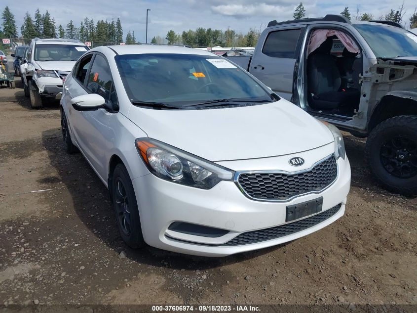 2014 KIA FORTE LX - KNAFK4A6XE5075097