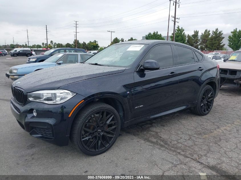 5UXKU2C59F0N77598 2015 BMW X6, photo no. 2