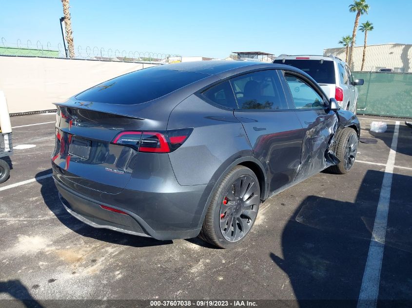2023 TESLA MODEL Y - 7SAYGDEF8PF602002
