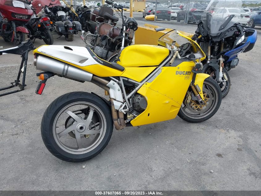 2002 DUCATI 996 S - ZDM1SB5V82B015808