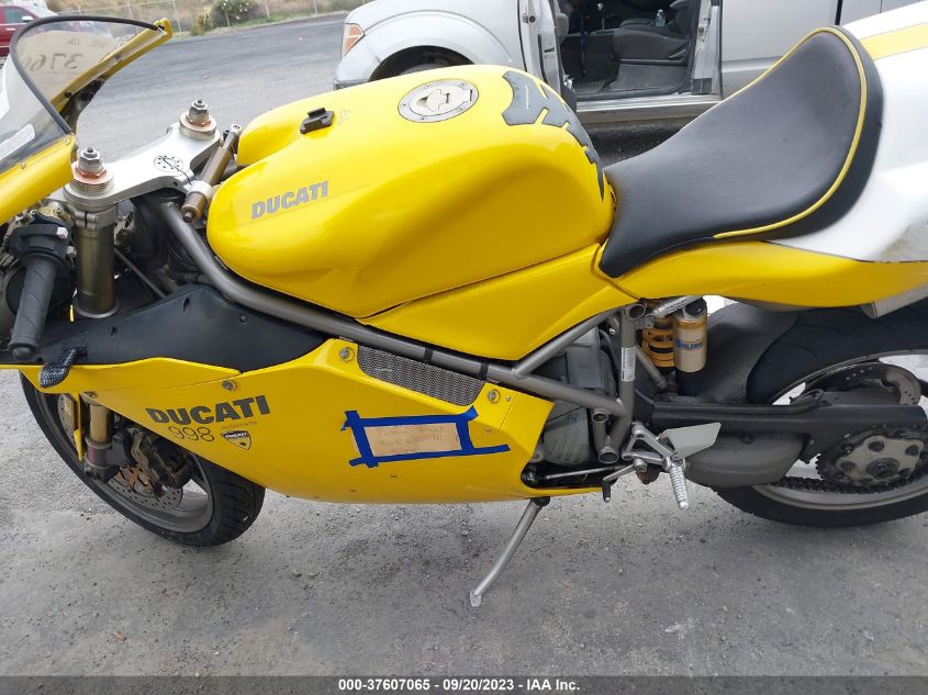 2002 DUCATI 996 S - ZDM1SB5V82B015808