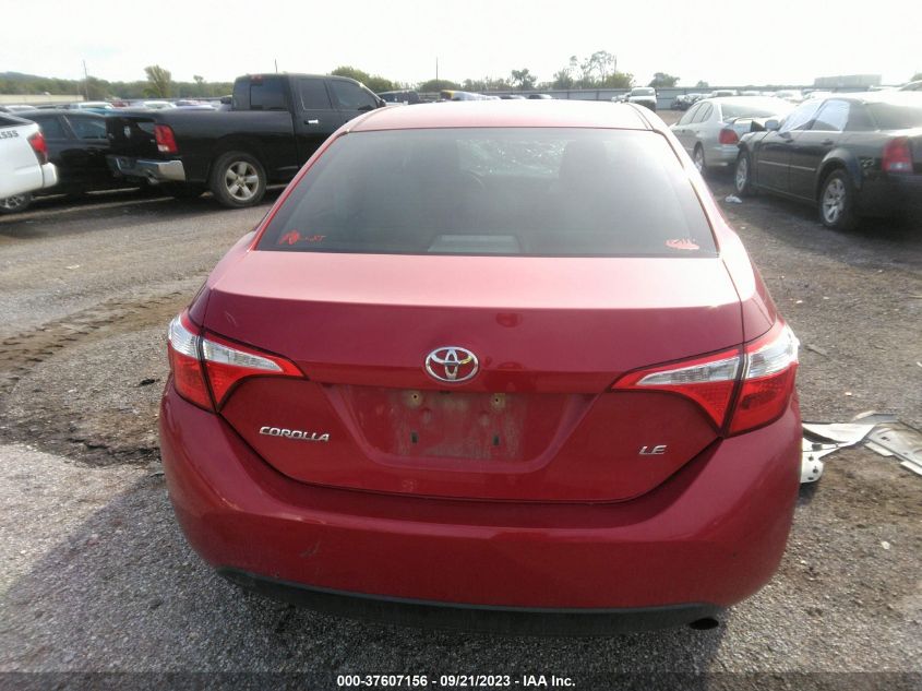 2016 TOYOTA COROLLA L/LE/LE PLS/PRM/S/S PLS - 2T1BURHE5GC616603
