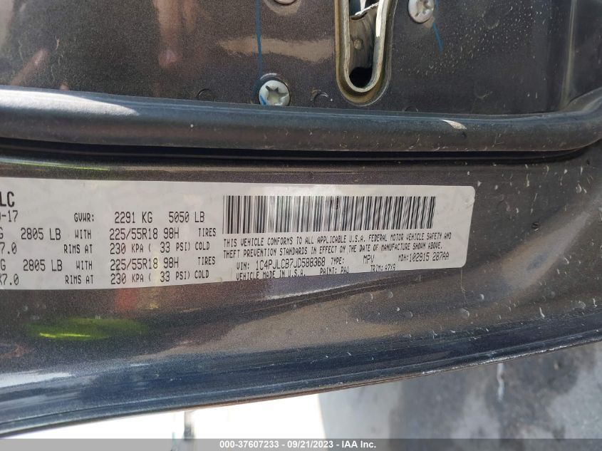 2018 JEEP CHEROKEE LATITUDE TECH CONNECT - 1C4PJLCB7JD588368