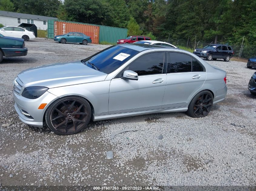 WDDGF5EB6BA480620 2011 MERCEDES-BENZ C-CLASS - Image 2