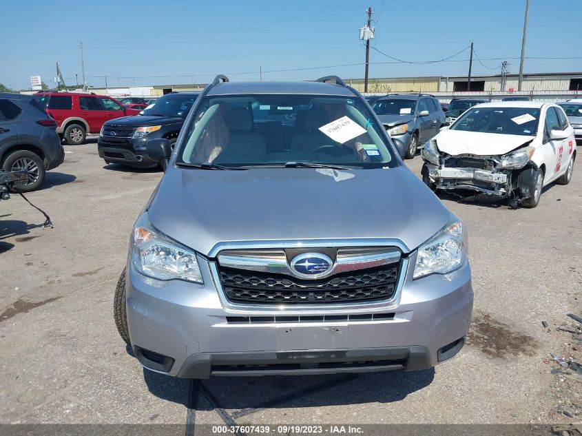 2016 SUBARU FORESTER 2.5I - JF2SJABC7GH403814