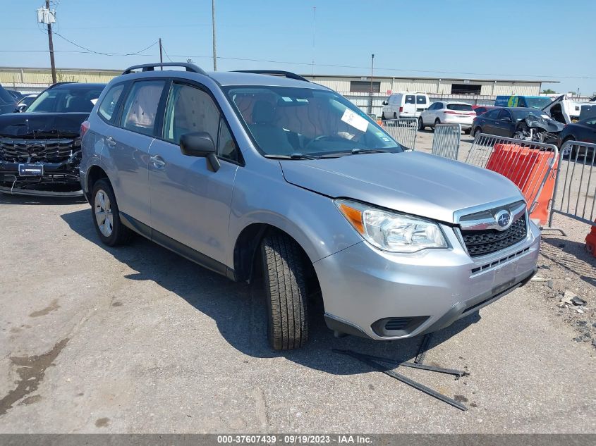 2016 SUBARU FORESTER 2.5I - JF2SJABC7GH403814