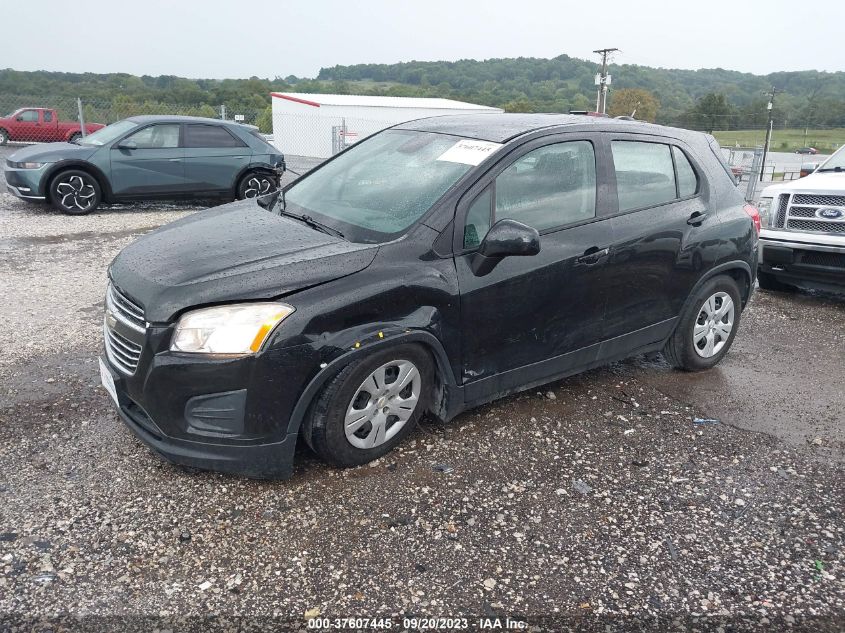 2016 CHEVROLET TRAX LS - KL7CJKSB7GB624992