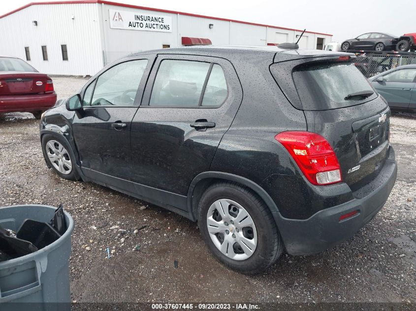2016 CHEVROLET TRAX LS - KL7CJKSB7GB624992