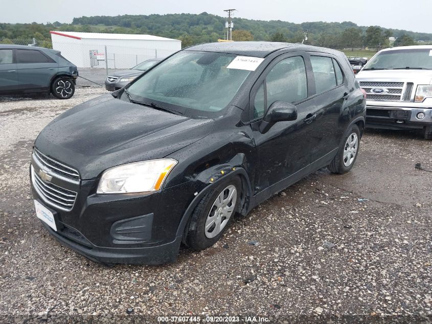 2016 CHEVROLET TRAX LS - KL7CJKSB7GB624992