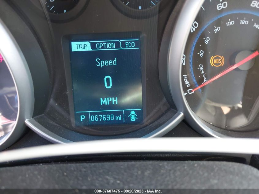 2014 CHEVROLET CRUZE ECO - 1G1PH5SB5E7297549