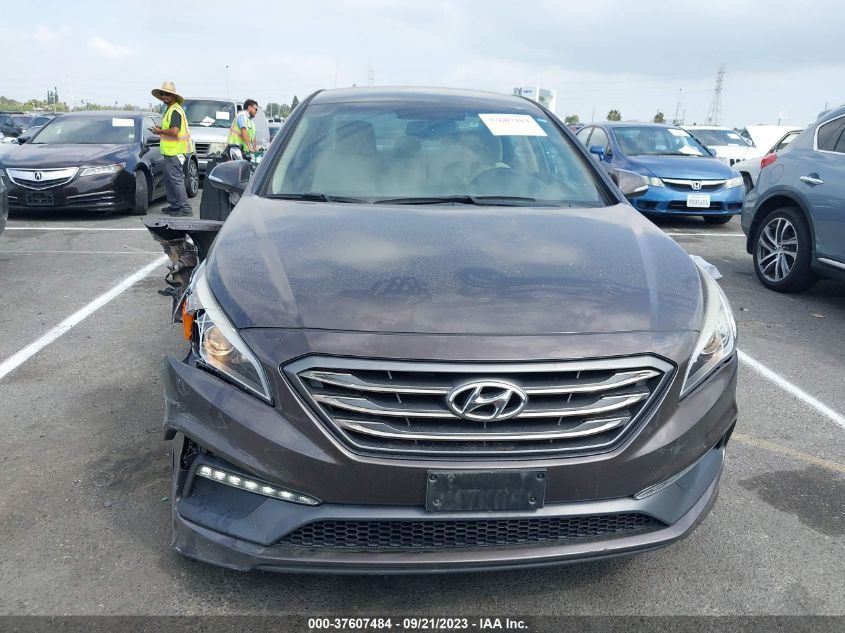 2015 HYUNDAI SONATA SPORT/LIMITED - 5NPE34AF2FH220565