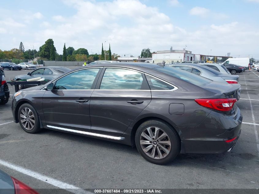 2015 HYUNDAI SONATA SPORT/LIMITED - 5NPE34AF2FH220565