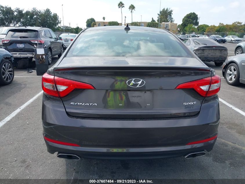 2015 HYUNDAI SONATA SPORT/LIMITED - 5NPE34AF2FH220565