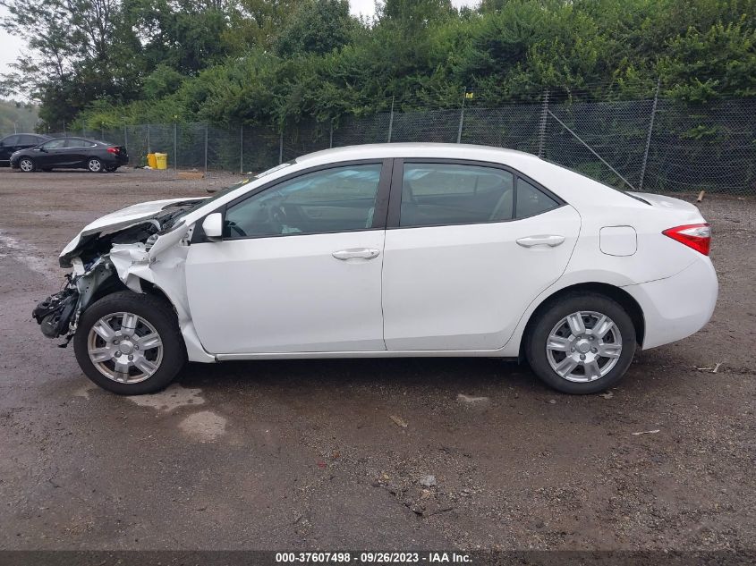 2015 TOYOTA COROLLA L/LE/S/S PLUS/LE PLUS - 2T1BURHE8FC276801