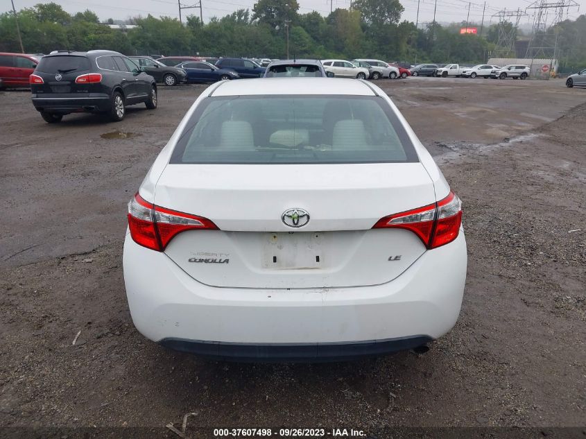 2015 TOYOTA COROLLA L/LE/S/S PLUS/LE PLUS - 2T1BURHE8FC276801