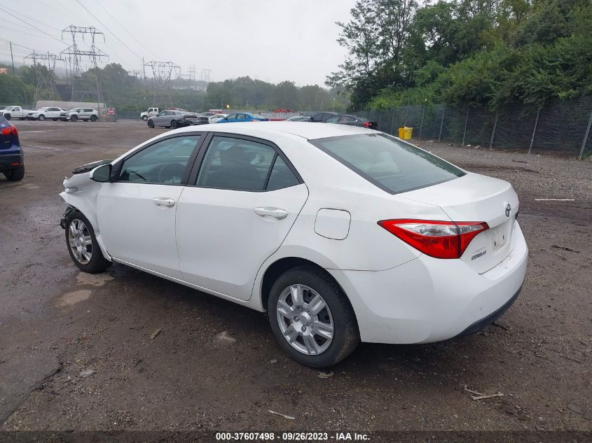 2015 TOYOTA COROLLA L/LE/S/S PLUS/LE PLUS - 2T1BURHE8FC276801