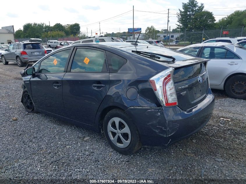 2015 TOYOTA PRIUS FOUR - JTDKN3DU8F1963305