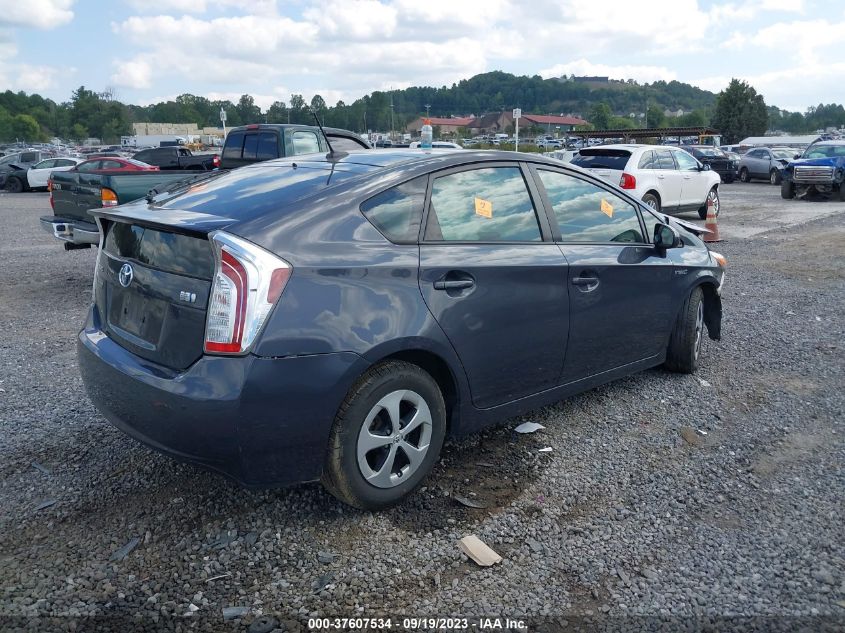 2015 TOYOTA PRIUS FOUR - JTDKN3DU8F1963305