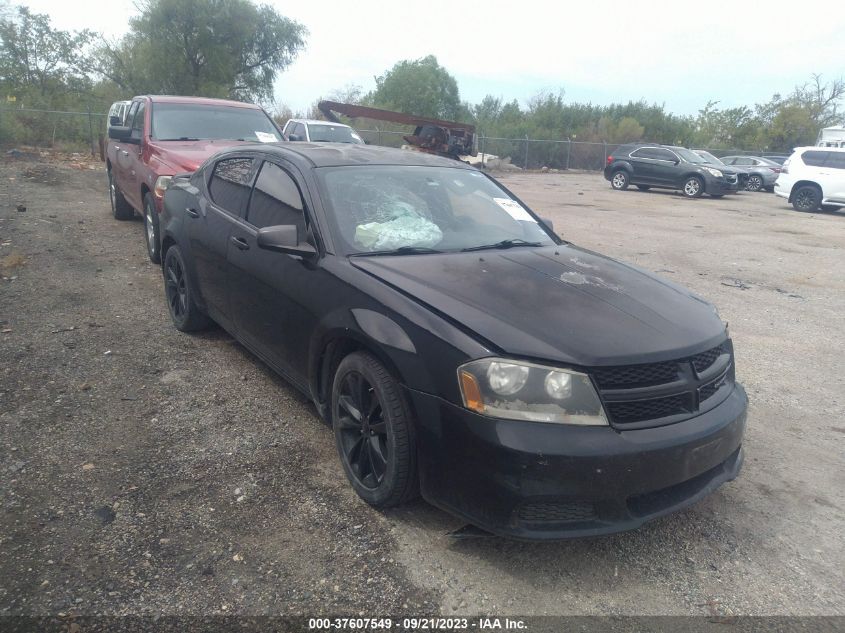 2014 DODGE AVENGER SE - 1C3CDZABXEN222534