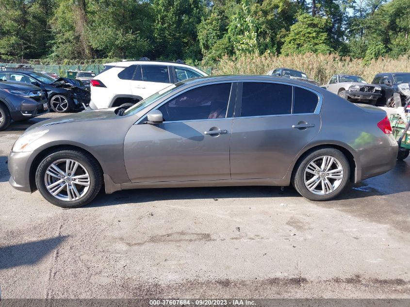 2013 INFINITI G37 SEDAN JOURNEY JN1CV6AP4DM302230