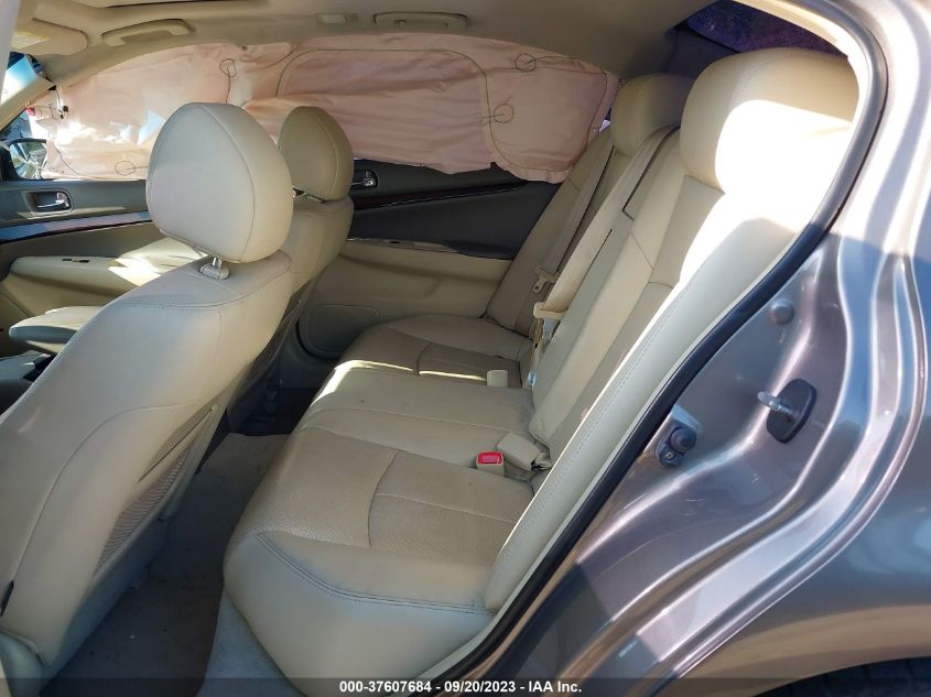 2013 INFINITI G37 SEDAN JOURNEY JN1CV6AP4DM302230