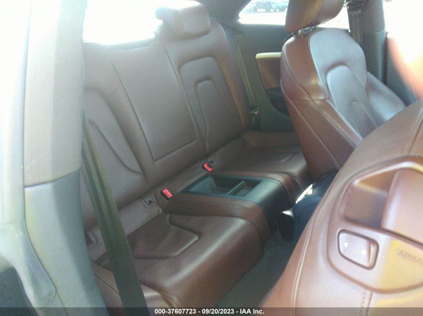 2013 AUDI A5 PREMIUM PLUS - WAULFAFR2DA039208