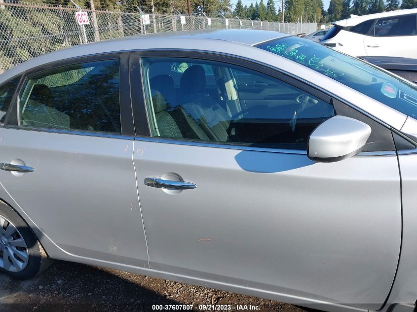 2016 NISSAN SENTRA SR/SL/S/SV/FE+ S - 3N1AB7AP0GL663393