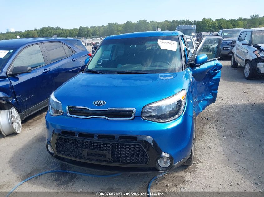 2016 KIA SOUL + - KNDJP3A59G7385877