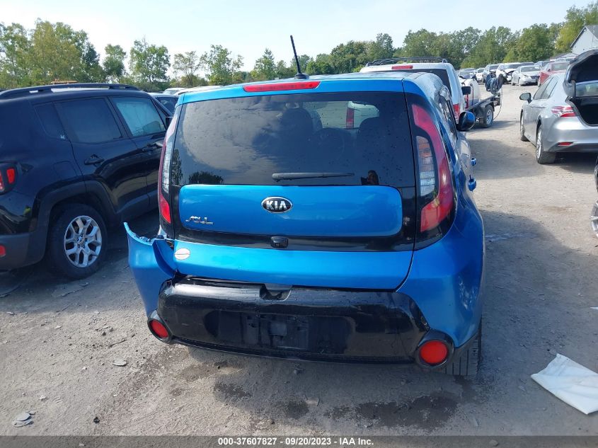 2016 KIA SOUL + - KNDJP3A59G7385877