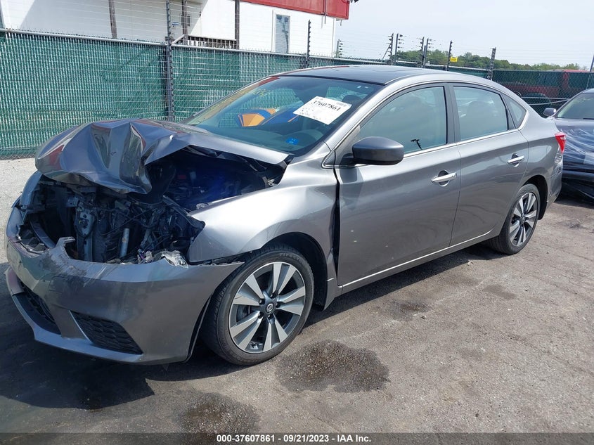 VIN 3N1AB7AP9KY236502 2019 NISSAN SENTRA SV