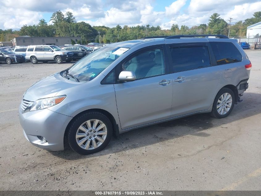 5TDDK3DC9ES092201 2014 TOYOTA SIENNA, photo no. 2