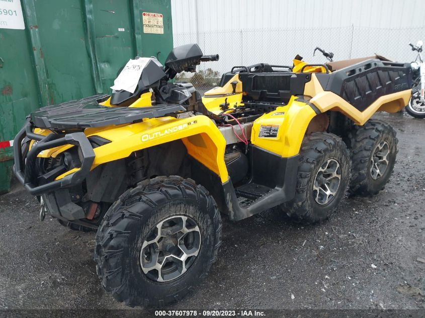 2015 CAN-AM OUTLANDER 6X6 1000 XT - 3JBRKAP29FJ000121