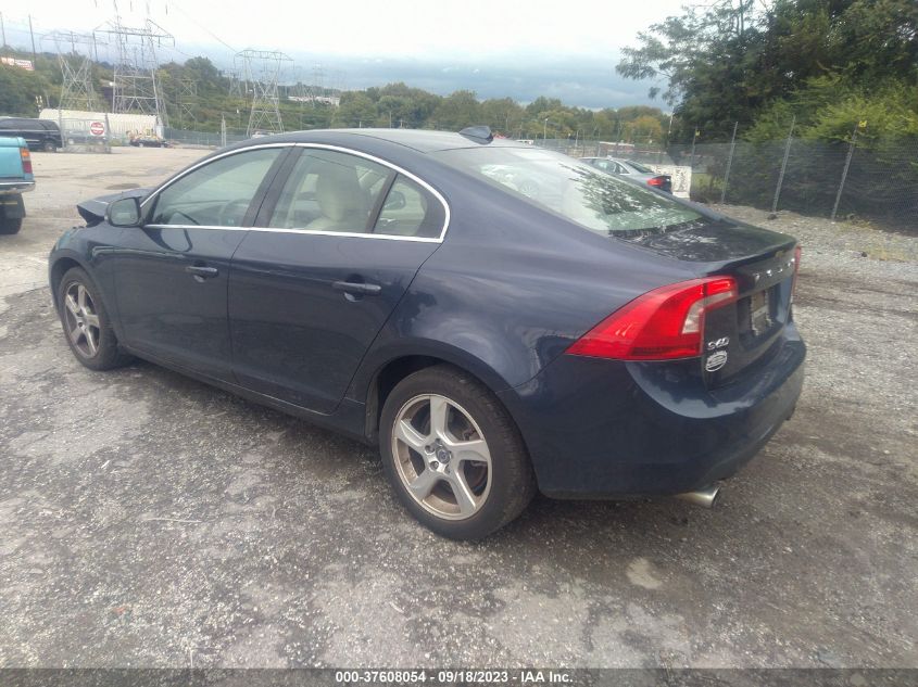 2013 VOLVO S60 T5 - YV1612FS3D1219525