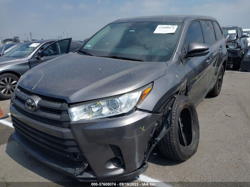 2018 TOYOTA HIGHLANDER LE - 5TDZZRFH9JS267859