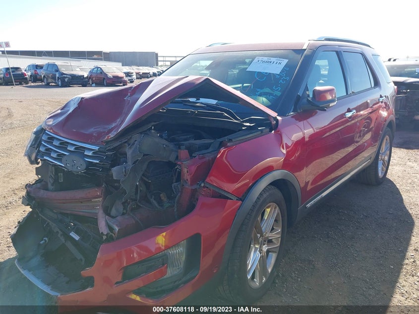 VIN 1FM5K7F84HGA61386 2017 FORD EXPLORER LIMITED