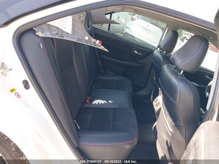 2015 TOYOTA CAMRY XLE/SE/LE/XSE - 4T1BF1FK0FU947185