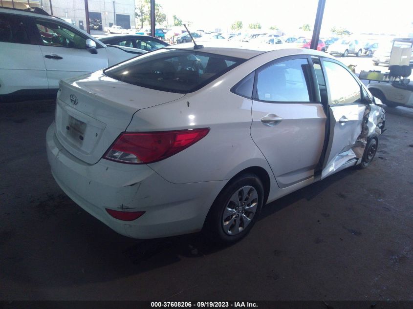 2016 HYUNDAI ACCENT SE - KMHCT4AE6GU951078
